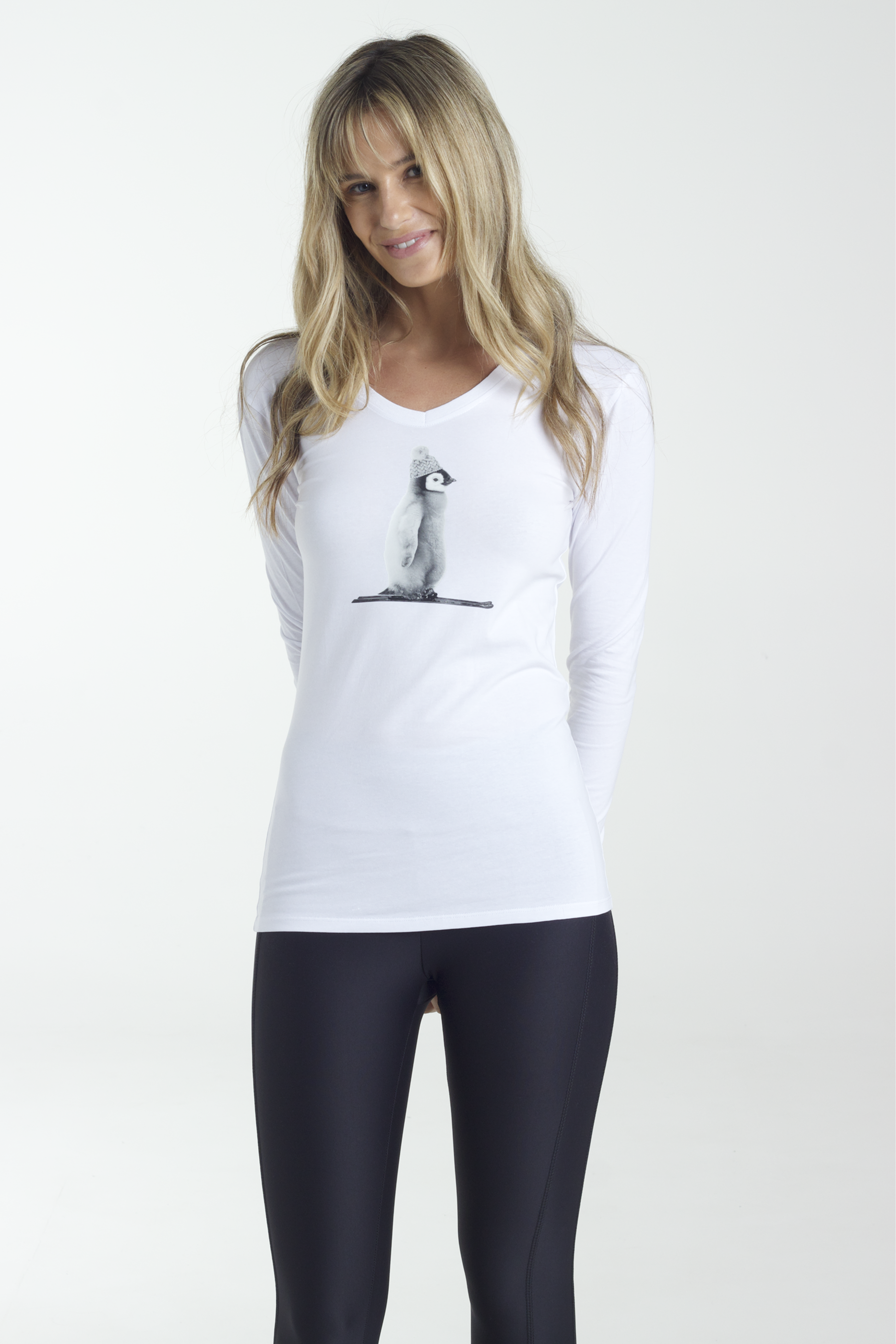 Single Chick White Tee
