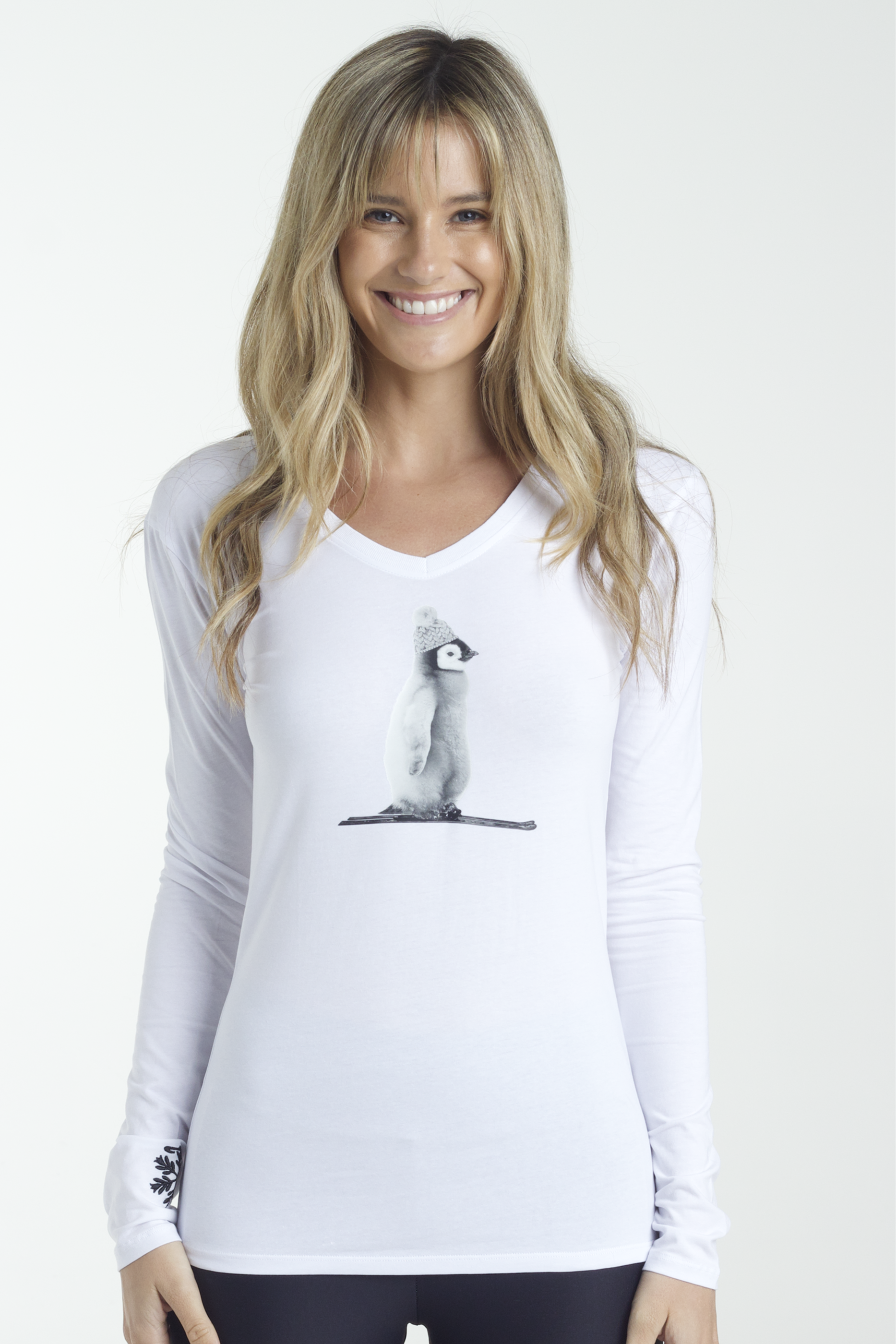 Single Chick White Tee