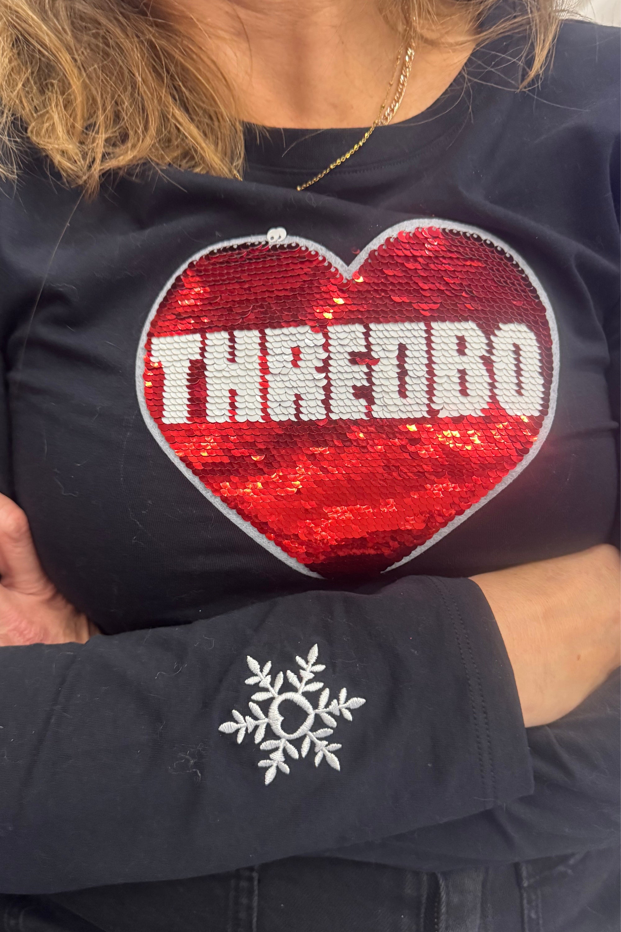 Thredbo Heart Reversible Ski Tee
