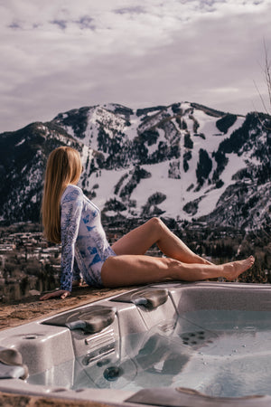 "The Mountains are Calling" Watersports Suit