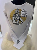 Apres Made Me Do It Tee white
