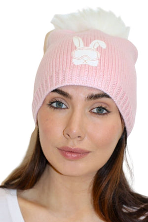Snuxe Luxe LOGO Beanie soft pink
