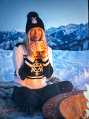 Snowflake on my Heart White Knit