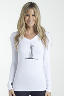 Single Chick White Tee