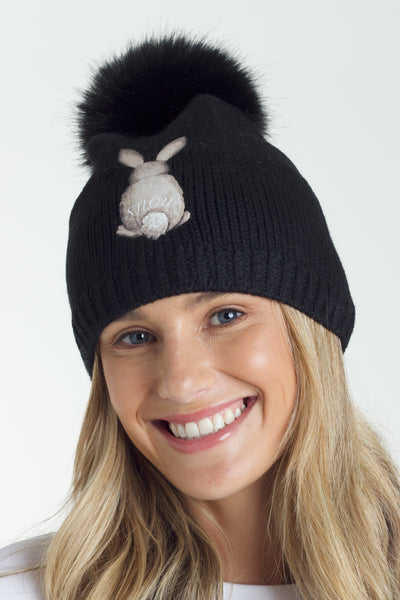 SnowBunny-Beanie-Black-3-image