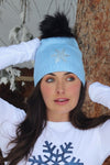 Snuxe Luxe SILVER SNOWFLAKE Beanie