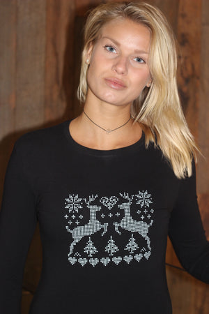 NORDIC FOREST Embossed Tee