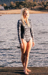 "Midnight Snowfall" Watersports Suit
