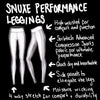 "APRES SKI CLUB" Performance Leggings - Black